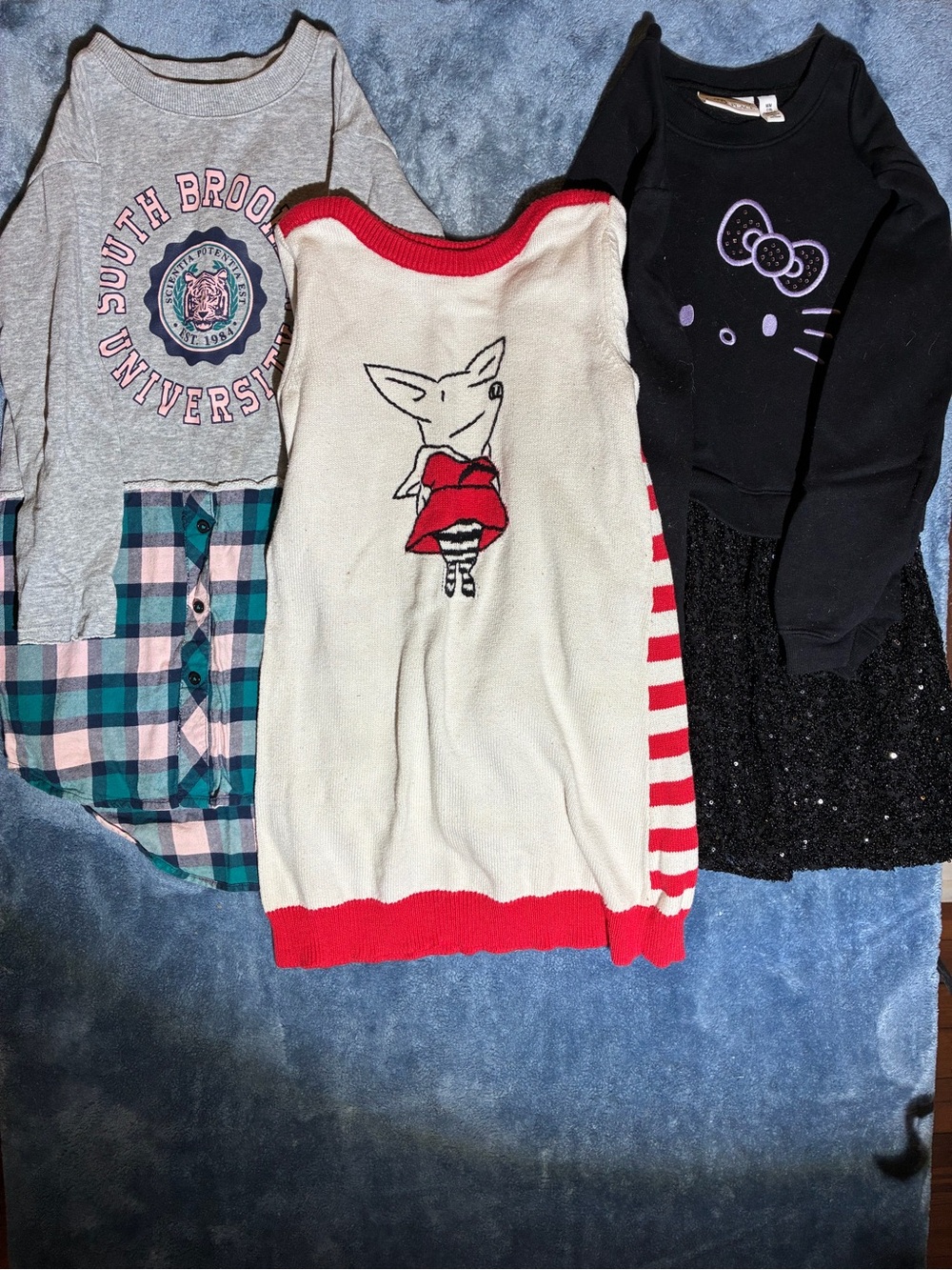 Three Comfortable Girls Dresses